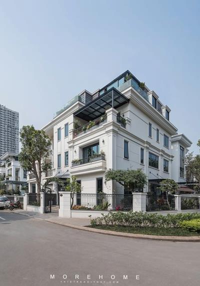 Thi công biệt thự VinHome Gadenia